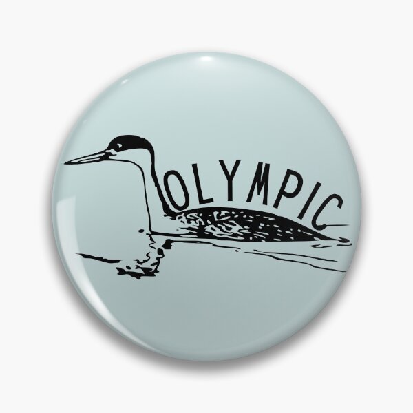 Item preview, Olympic National Park Western Grebe designed and sold by TheWaterBirds.