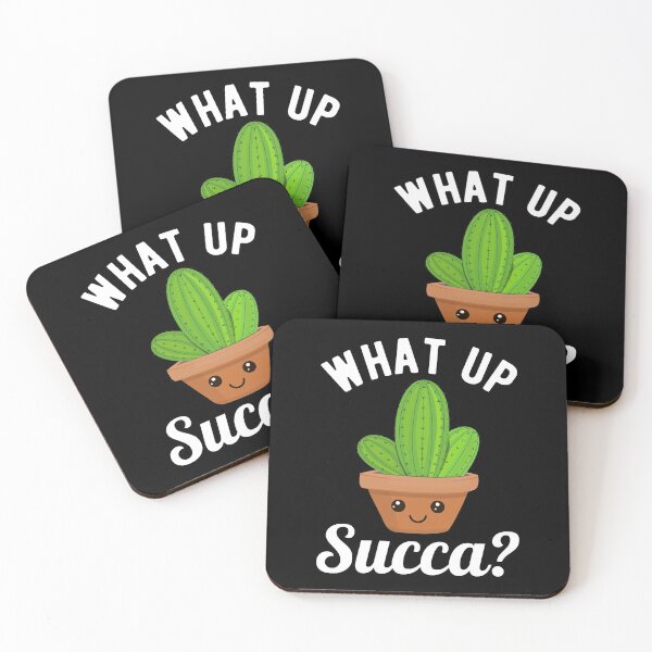 Item preview, What Up Succa? I - Succulents And Gardening designed and sold by Lemon Pepper.