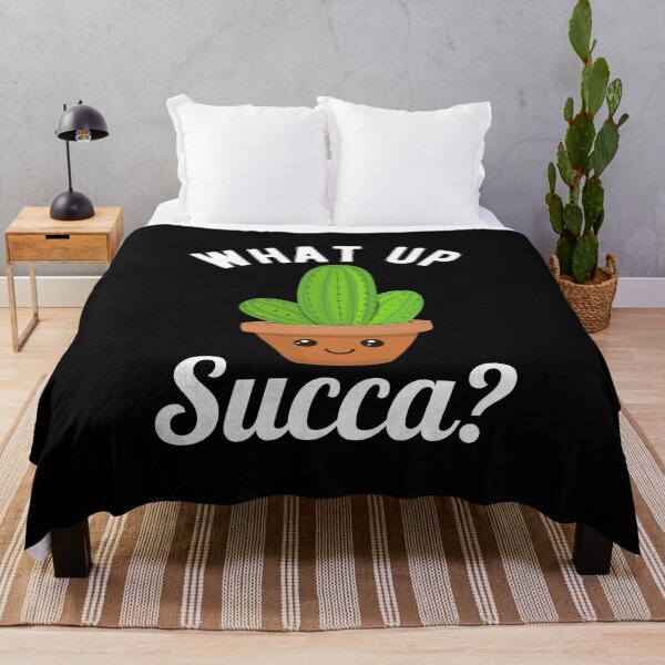 Item preview, What Up Succa? I - Succulents And Gardening designed and sold by Lemon Pepper.