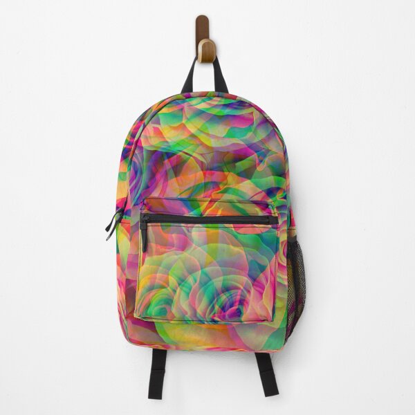 Item preview, Psychedelic Rainbow Roses designed and sold by Danig7777.