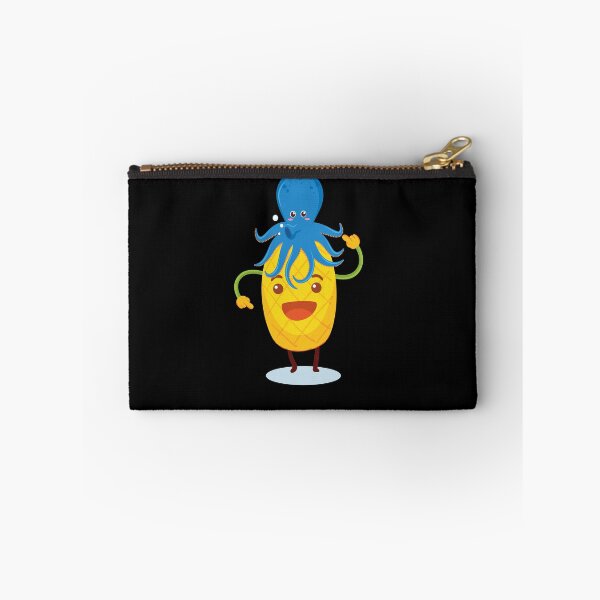 Item preview, Cute Octopus sucking pineapple  designed and sold by thiag-o.