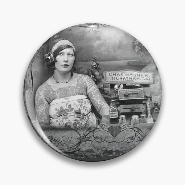 Item preview, Vintage Tattoo art on body - retro studio tattoos bizarre art  designed and sold by Coolstuff4you71.