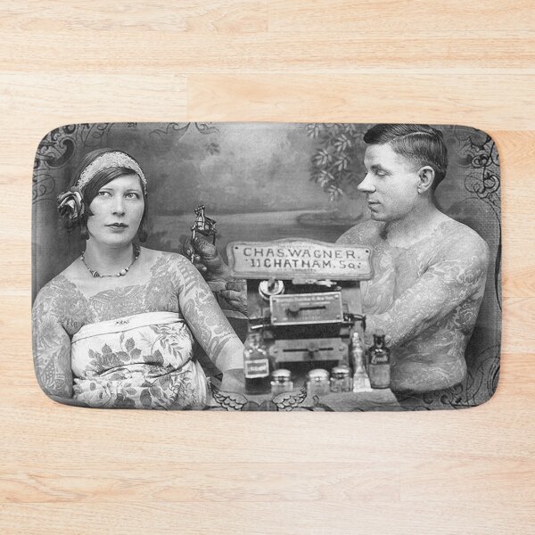 Item preview, Vintage Tattoo art on body - retro studio tattoos bizarre art  designed and sold by Coolstuff4you71.