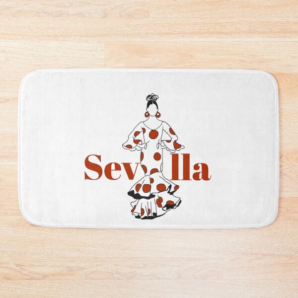 Item preview, Sevilla Seville Spain flamenca flamenco red  designed and sold by Tropical Blood.