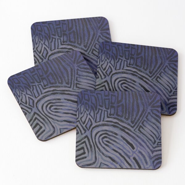 Item preview, Blue graffiti pattern designed and sold by shirtheadts.