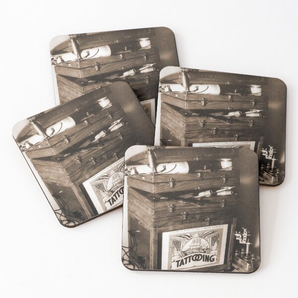 Item preview, Vintage Tattoo art on body - retro studio tattoos bizarre art  designed and sold by Coolstuff4you71.