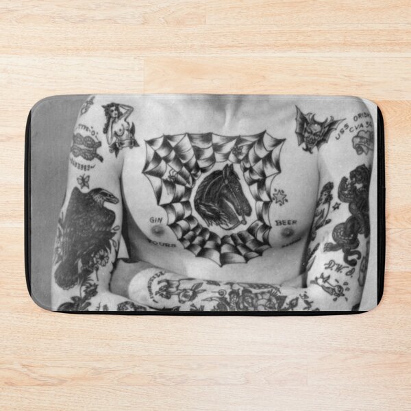 Item preview, Vintage Tattoo art on body - retro studio tattoos bizarre art  designed and sold by Coolstuff4you71.
