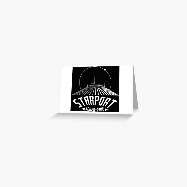 Starport Seven-Five Greeting Card