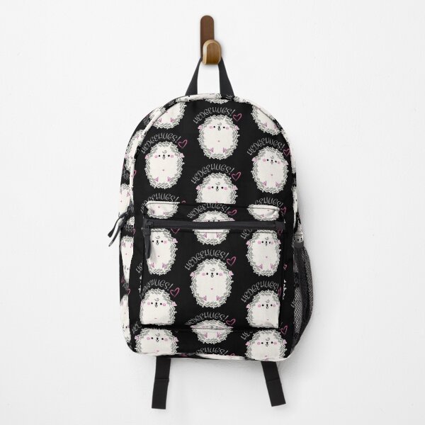 Item preview, Hedgehugging hedgehog (Black BG) designed and sold by mixMixtli.