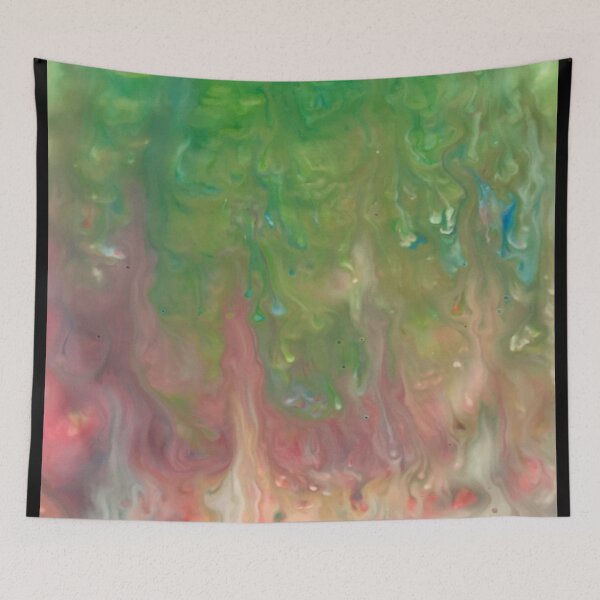 Item preview, Red Green Goop Art Photograph designed and sold by Da-Family-Biz.