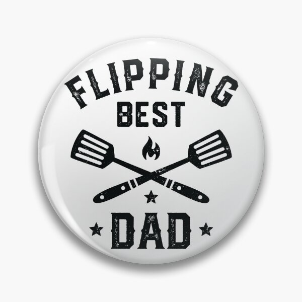 Item preview, Flipping Best Dad BBQ designed and sold by CompassandCrate.