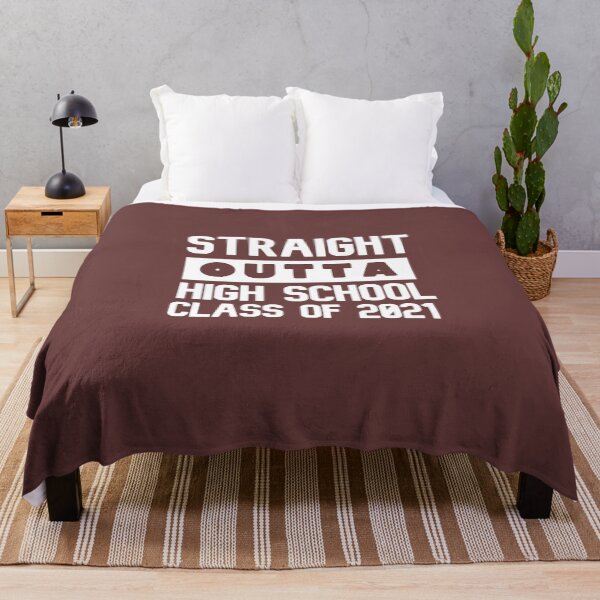 Item preview, Straight Outta high school, Funny high school Graduation 2021 designed and sold by zahra369der.