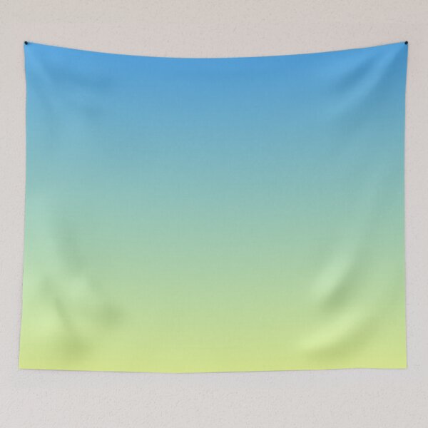 Item preview, Blue Yellow Pastel Ombre Gradient designed and sold by Julie Erin Designs.