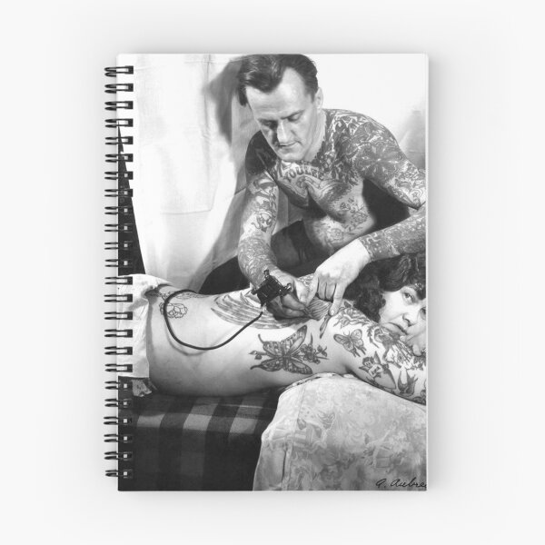 Item preview, Vintage Tattoo art on body - retro studio tattoos bizarre art  designed and sold by Coolstuff4you71.