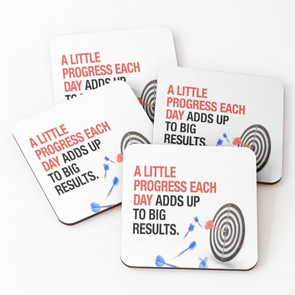 Item preview, A Little Progress Each Day Adds Up TO Big Results. designed and sold by Anzakaizen.