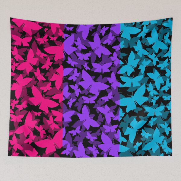 Item preview, Veil of Butterflies, Pride Series - Androgyne designed and sold by StephOBrien.