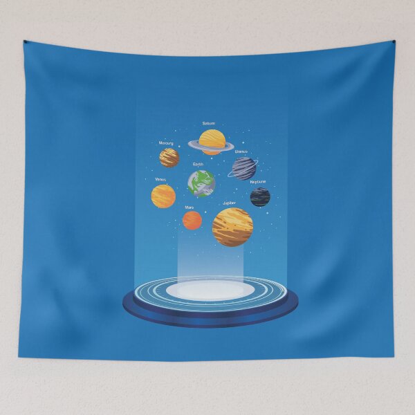 Item preview, Solar System Planets Hologram designed and sold by artado.