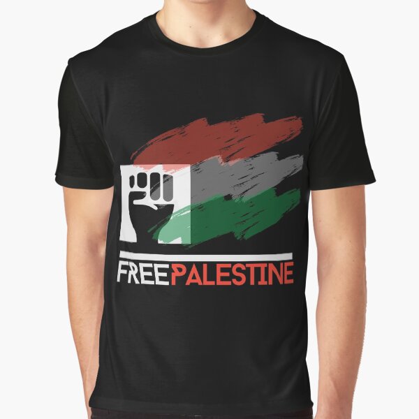 Free Palestine Graphic T-Shirt