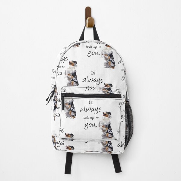 Item preview, Aussie Father's Day, Australian Shepherd I'll Always Look Up To You designed and sold by ElysianCreation.