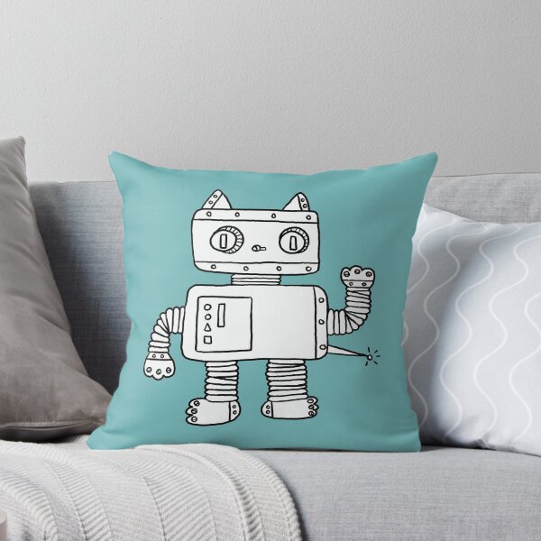 Item preview, Robot Cat designed and sold by Jennie Mahoney.