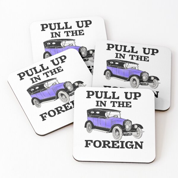 Item preview, Pull up in the foreign vintage car meme designed and sold by Captain-Jackson.