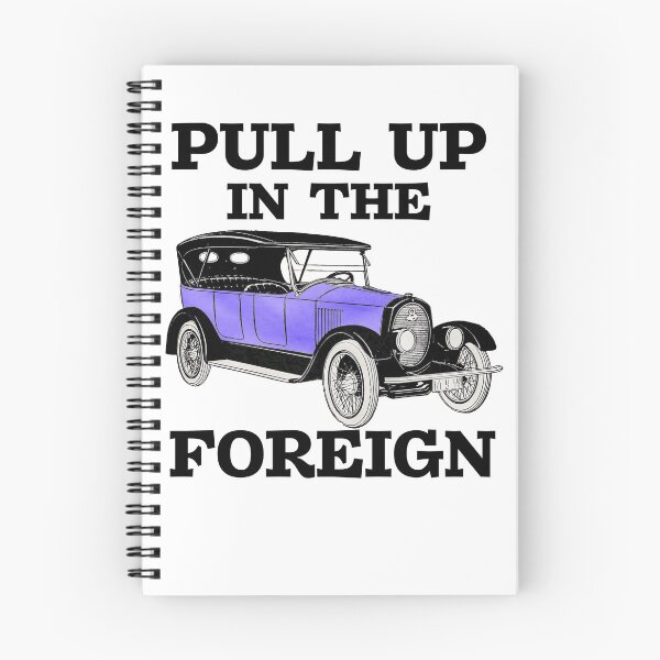 Item preview, Pull up in the foreign vintage car meme designed and sold by Captain-Jackson.