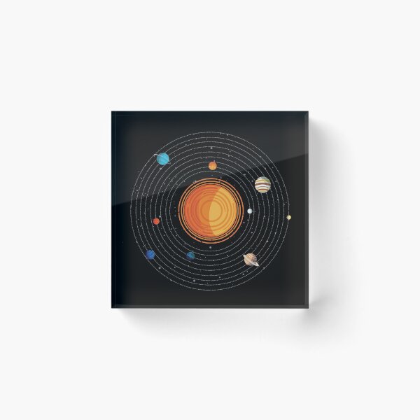 Item preview, Circular Solar System In Universe | Galaxy Designs designed and sold by artado.