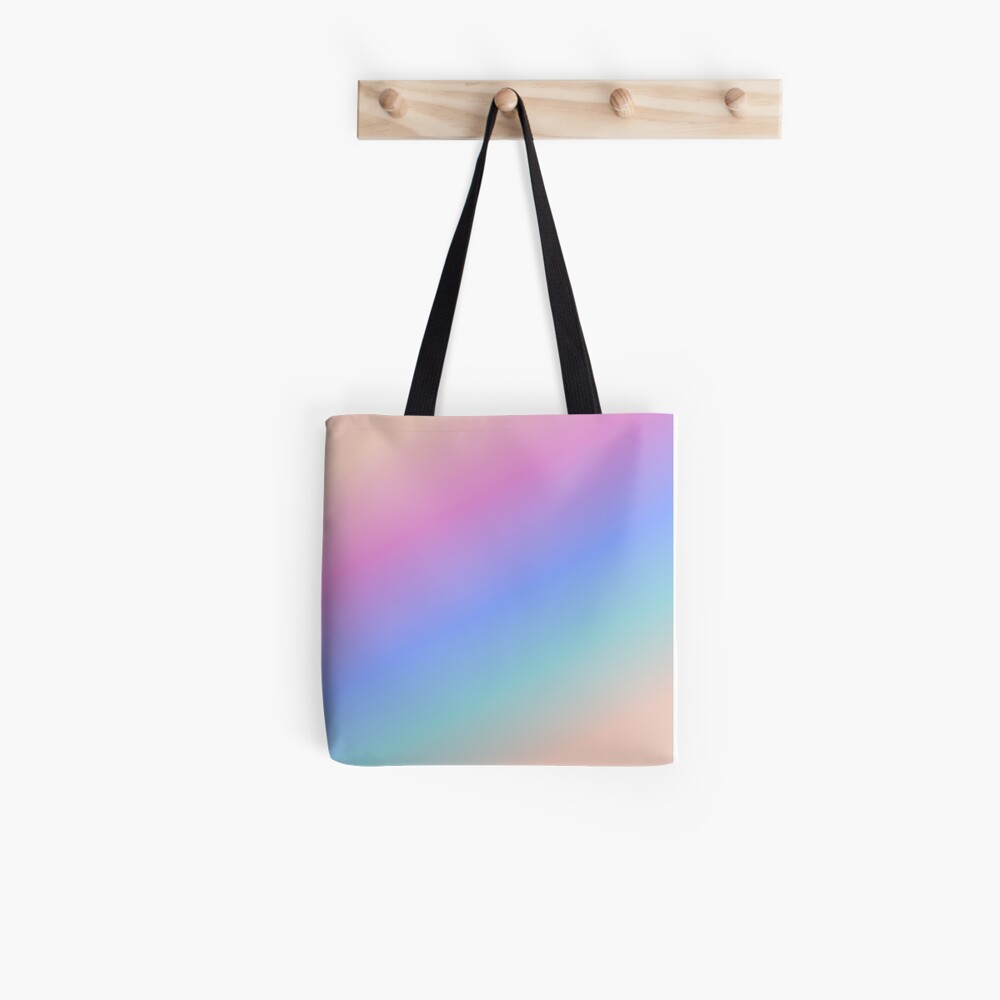  Ombre Rainbow Sherbert Gradient Tote Bag : Clothing