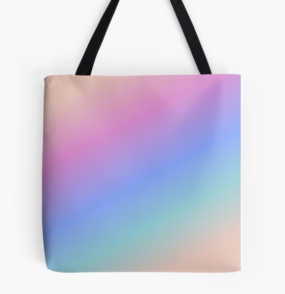  Ombre Rainbow Sherbert Gradient Tote Bag : Clothing