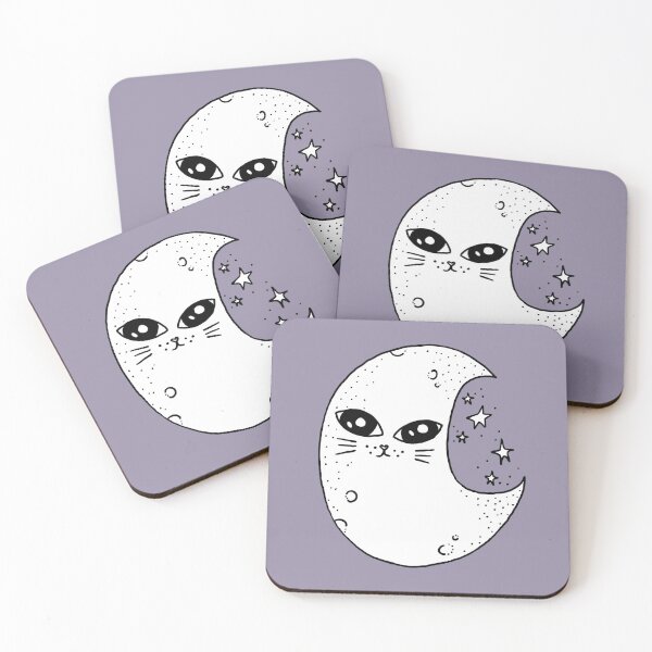 Item preview, Moon Cat designed and sold by Jennie Mahoney.