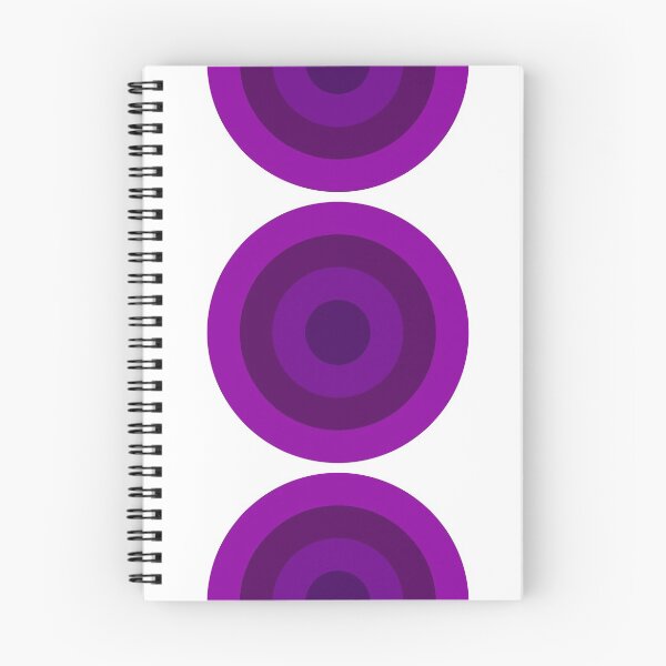 Item preview, Color Study: Shades of Heliotrope Circles designed and sold by PSCSCo.