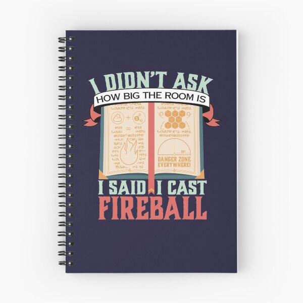 Item preview, I Said I Cast Fireball designed and sold by Birdish.