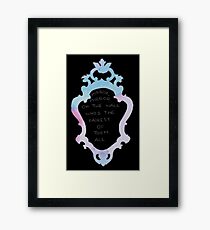 Mirror Mirror Framed Print