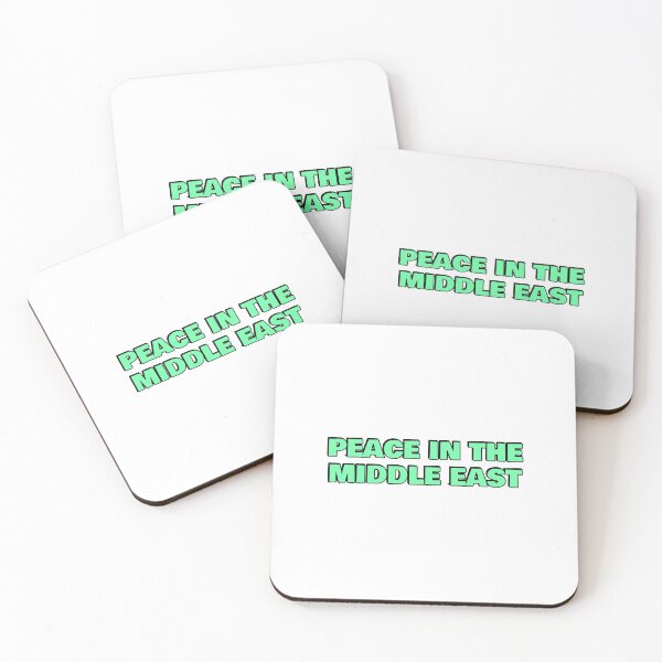 Item preview, PEACE IN THE MIDDLE EAST green designed and sold by Inspirationmotivation.