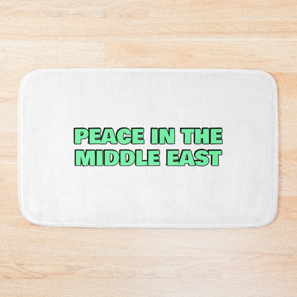 Item preview, PEACE IN THE MIDDLE EAST green designed and sold by Inspirationmotivation.