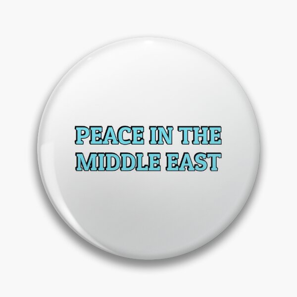 Item preview, PEACE IN THE MIDDLE EAST blue designed and sold by Inspirationmotivation.