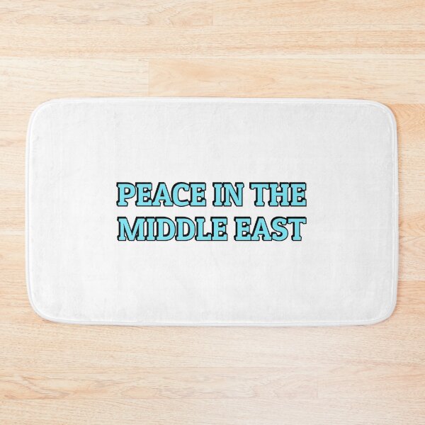 Item preview, PEACE IN THE MIDDLE EAST blue designed and sold by Inspirationmotivation.