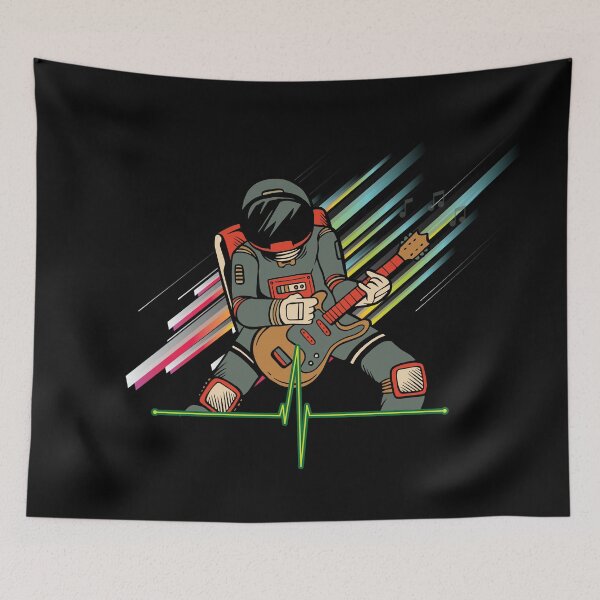 Item preview, Astronaut Playing Music On Guitar designed and sold by artado.