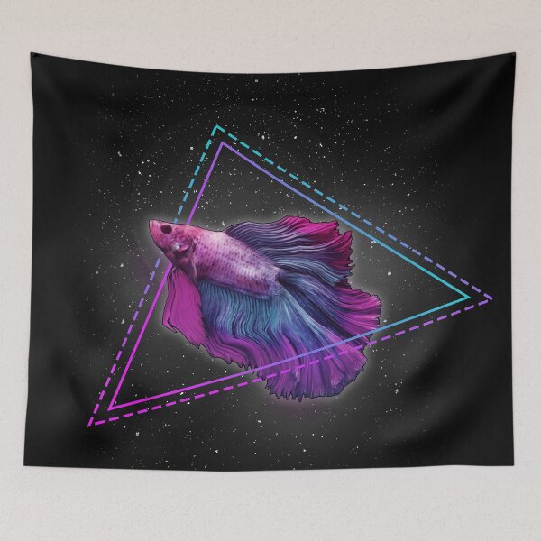 Item preview, Neon Space Fish designed and sold by ind3finite.