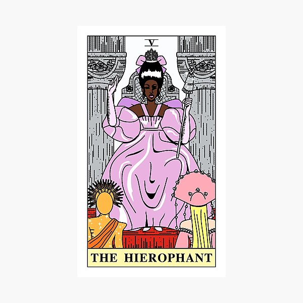 Item preview, Shea Coulée - The Hierophant designed and sold by enjoymycake.