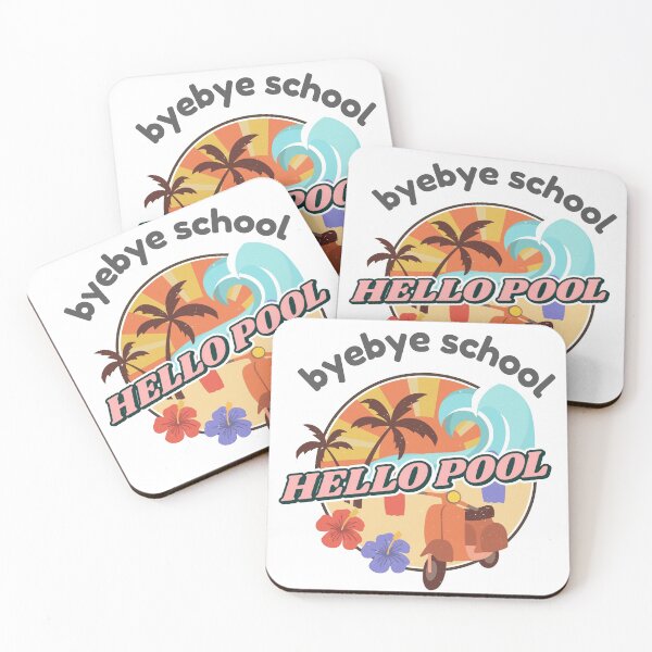 Item preview, Bye bye school hello pool designed and sold by StudioQ-.