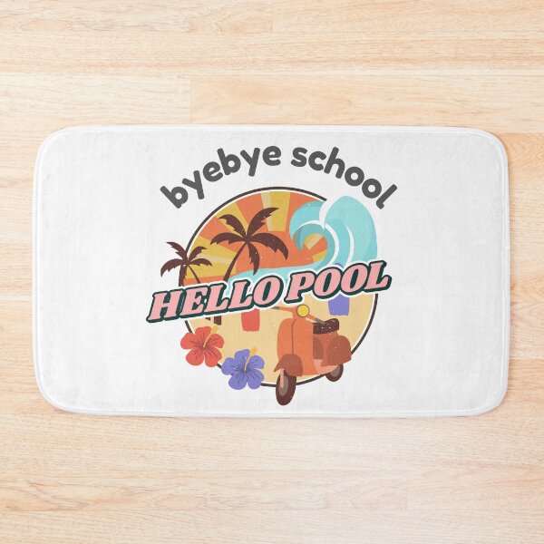 Item preview, Bye bye school hello pool designed and sold by StudioQ-.