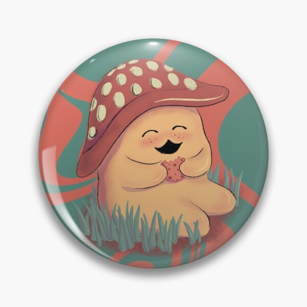 Item preview, Happy Little Mushroom  designed and sold by Lavenderskyart.