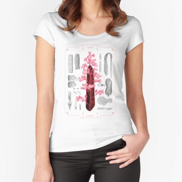 Lust Flower Fitted Scoop T-Shirt