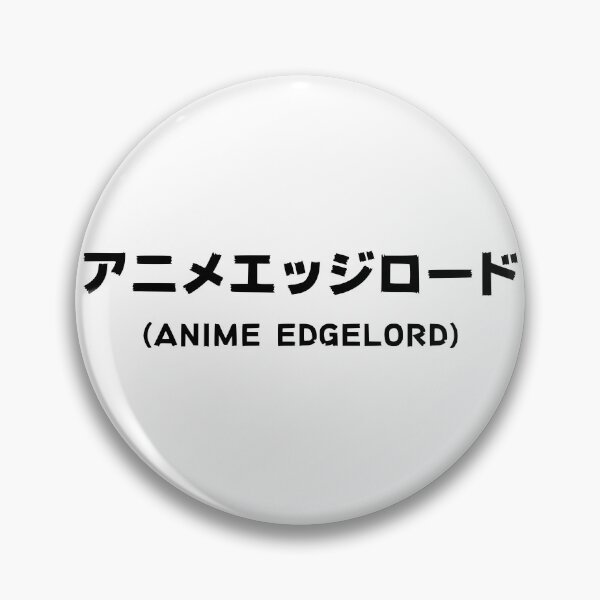 Item preview, Anime Edgelord Design designed and sold by cangurojoe.