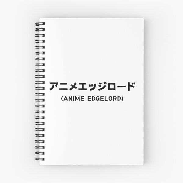 Item preview, Anime Edgelord Design designed and sold by cangurojoe.