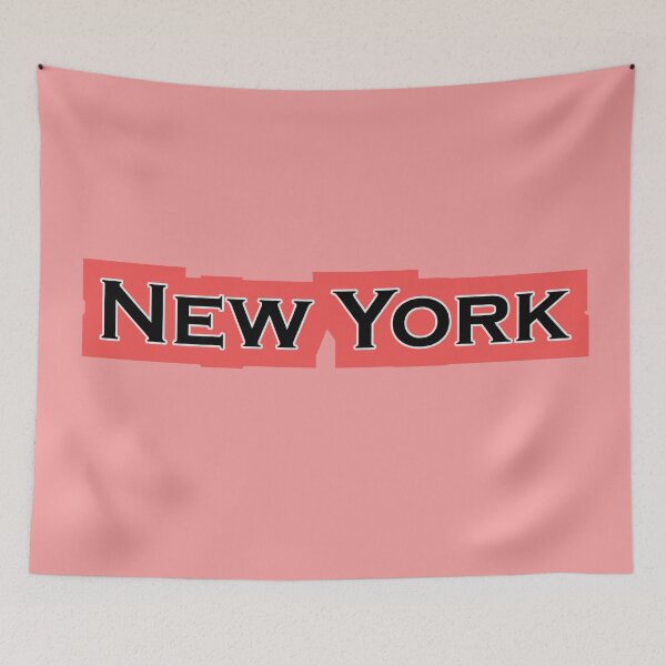 Item preview, New York  (coral) designed and sold by SahJArt.