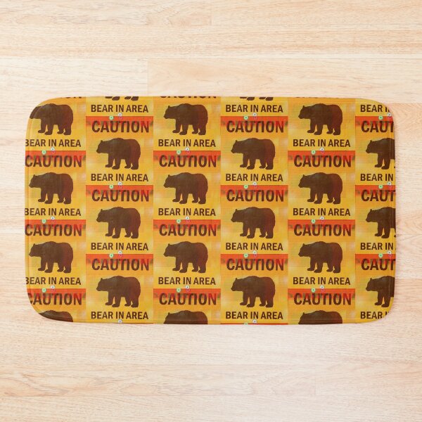 Item preview, CAUTION: BEAR IN AREA designed and sold by ＣＯＲＶＡ.
