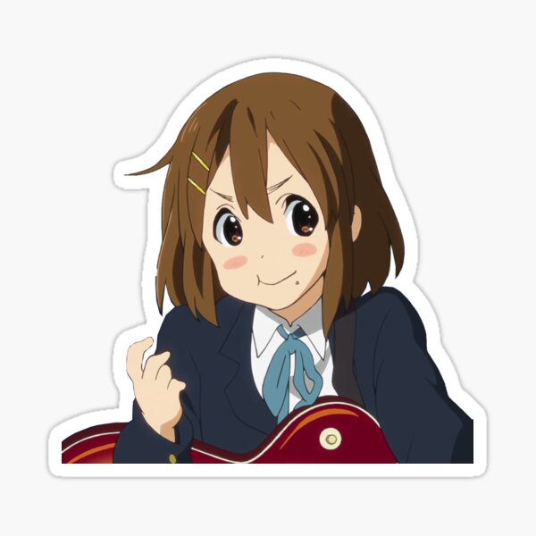 Yui Hirasawa, K-ON Sticker by 27YK