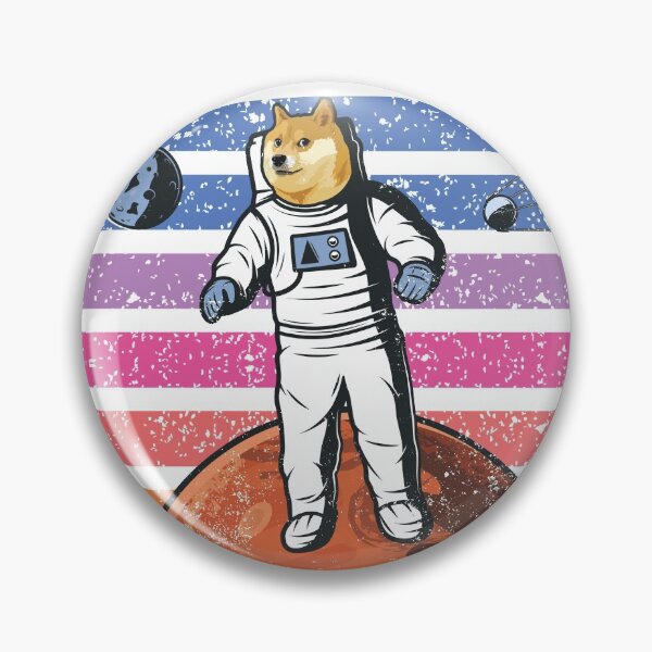 Item preview, Doge On Mars Dogecoin To The Moon  designed and sold by JohnnyTaco.